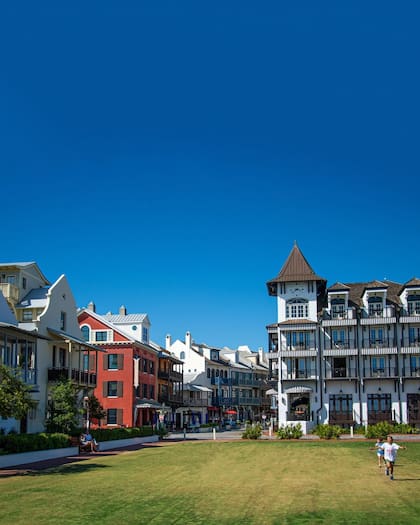 Rosemary Beach es comparada frecuentemente con la Costa de Francia