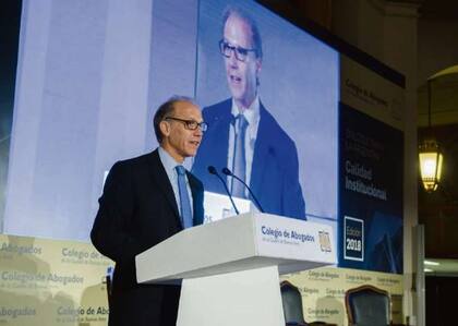 Rosenkrantz, en una reciente jornada judicial