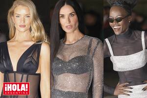 Rosie Huntington-Whitele, Demi Moore y Lupita Nyong’o brillaron en la espectacular fiesta de Dolce & Gabbana en Milán.