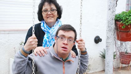 Rosita y Pablo se conocieron cuando el chico estaba en la escuela de educación especial