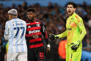 Racing chocó contra un Rossi invulnerable: Flamengo empató en Avellaneda y pasó a la final de la Libertadores