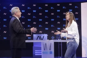 Tensión y acusaciones en el debate entre Agustín Rossi y Victoria Villarruel