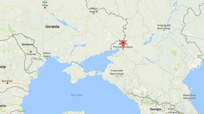Rostov del Don está pegado a Ucrania