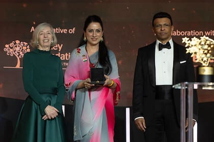 Rouble Nagi recibe el Global Teacher Prize 2026