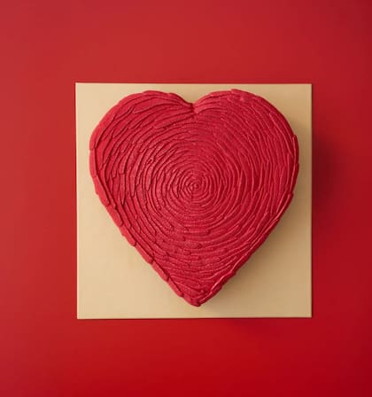 Rouge, la torta con forma de corazón de Betular Patisserie