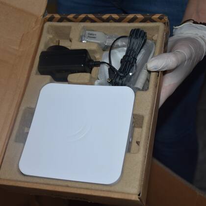 Router robado a Telecom por exempleados de la empresa que ofrecían un servicio clandestino de Internet en Orán, Salta
