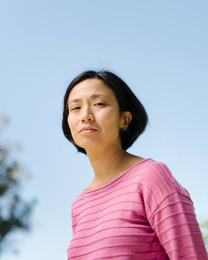 Rowena Chiu, exasistente de Harvey Weinstein, en Palo Alto, California, el 17 de septiembre de 2019.