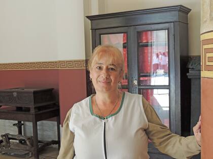 Roxana Dobrusky, directora de la Escuela N° 7 Presidente Roca.