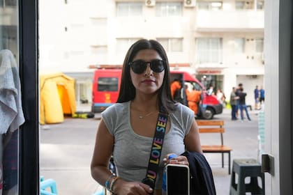 Roxana Garay, vecina de la torre B