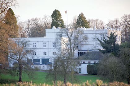 Royal Lodge, ubicado muy cerca del castillo de Windsor, fue construido en el siglo XVIII.