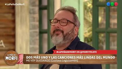 Rozín se emocionó mientras cantaba la zamba