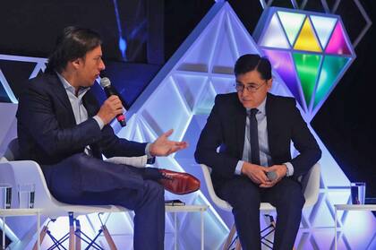 José Del Rio (LA NACION) y Jorge Fontevecchia