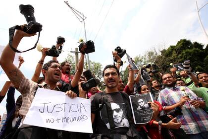El reclamo de justicia por parte de colegas de Rubén Espinosa en Jalisco