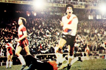 Rubén Bruno fue el autor del gol que le dio a River el Metropolitano 1975, el primer título después de 18 años de sequía
