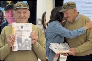 Nunca es tarde: a los 82 años se recibió de veterinario y dio una lección de vida