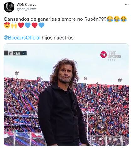 Rubén Insúa, protagonista de los memes tras la victoria de San Lorenzo ante Boca (Foto: Captura de Twitter)
