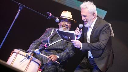 Rubén Rada y LaloMir protagonizaron el momento “Capusotto”