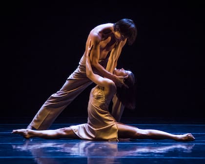 Rubén Rodríguez y Lucía Bargados, en "Romance del diablo"