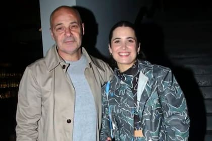 Rubén Torrente junto a su hija Flor