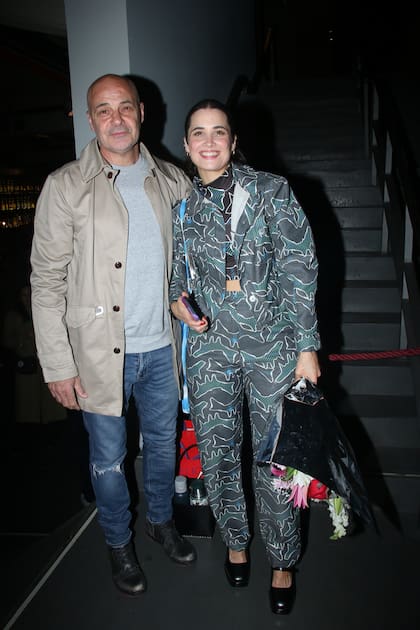 Rubén Torrente y su hija, Florencia Torrente, fruto de la relación con Araceli González