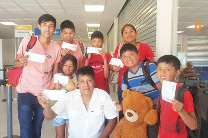Rubén y Soledad conforman una familia numerosa.