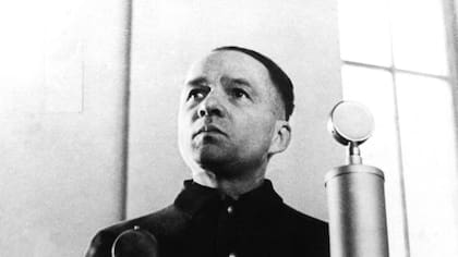 Rudolf Höss durante su juicio, una vez finalizada la Segunda Guerra Mundial