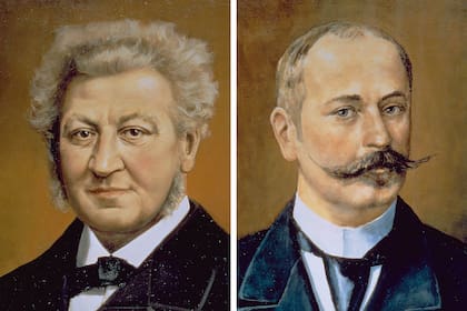Rudolf Sprüngli y Rodolphe Lindt: los suizos del chocolate más famoso.