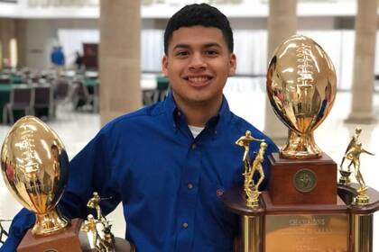 Rudy Peña, de Laredo, Texas, era estudiante en Laredo College y quería ser agente de la Patrulla Fronteriza