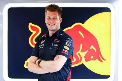 Rudy Van Buren es el piloto de simulador contratado por Red Bull