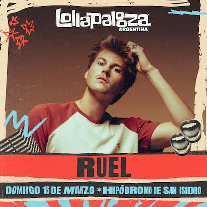 Ruel toca el día 3 del Lollapalooza Argentina 2026
