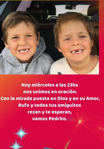 Rufo Laulhé y Pedrito Heguy, amigos desde chiquitos, con sólo cinco días de diferencia.