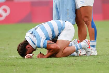 Rugby seven Los Pumas vs Gran Bretaña por la medalla de bronce en el estadio de Tokio. Triunfo y medalla de bronce para el equipo nacional.