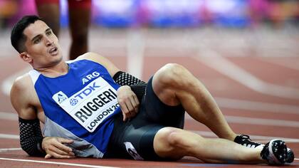 Ruggeri tras ser descalificado en las semifinales