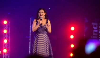 Ruja era famosa por sus vestidos caros y su lápiz labial rojo. (Foto: Onecoin).