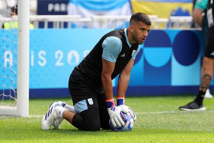 Rulli fue el arquero del seleccionado argentino en los Juegos Olímpicos Paris 2024