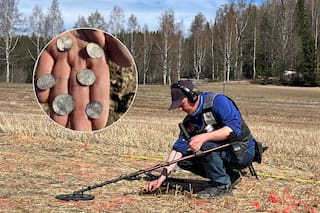 Descubrieron de casualidad el mayor tesoro de monedas de los vikingos en Noruega
