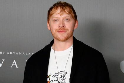 Rupert Grint en la presentación de "Servant", la thriller oscuro que puede verse en Apple TV
