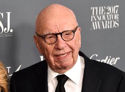 Rupert Murdoch en un evento en Nueva York el 1 de noviembre de 2017.  . (Evan Agostini/Invision/AP)