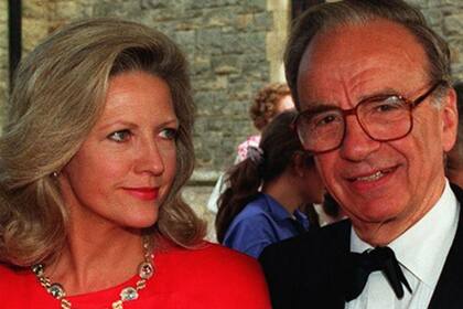 Rupert Murdoch y Anna