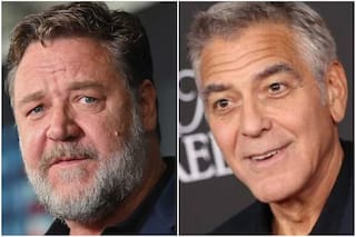 La enemistad entre Russell Crowe y George Clooney que se resolvió con un disco de rock