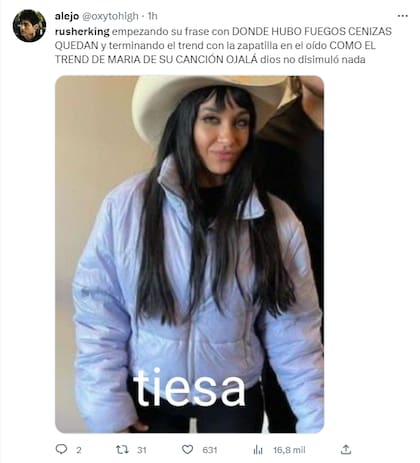 Rusherking lanzo una colaboración con María Becerra y estallaron los memes