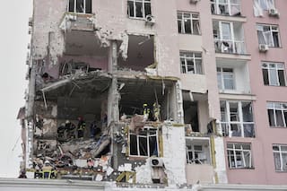 Rusia lanza drones y misiles sobre Kiev que dejan un muerto y varios heridos