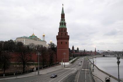 Las calles de Moscú se vaciaron durante gran parte de la pandemia