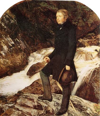 Ruskin retratado por Millais