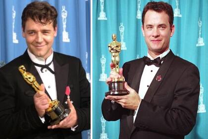 Russel Crowe y Tom Hanks, otros dos célebres actores cuyos premios se exhiben en extrañas locaciones