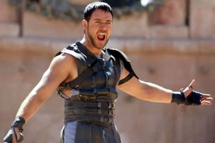 Russell Crowe en una escena de Gladiador (2000) /Imagen de archivo 