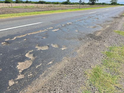 Ruta nacional 11, en Santa Fe.