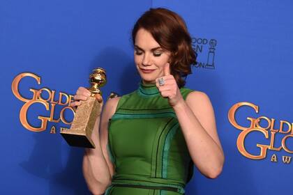 Ruth Wilson, con su Globo de Oro a mejor actriz de un drama por su trabajo en The Affair