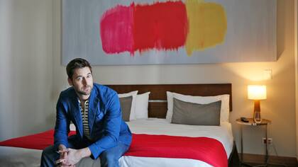 Ryan Eggold, de vacaciones en Buenos Aires