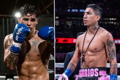 Ryan García (a la izquierda) tiene una nueva oportunidad de campeonato mundial ante Mario Barrios (a la derecha) (Instagram/@kingryan e Insstagram/@boxer_barrios)